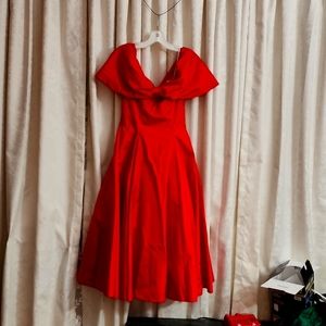 Damore Vintage Red Dress